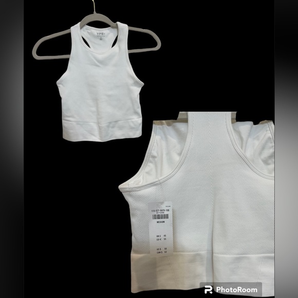 Abercrombie & Fitch Tops - White YPB Abercrombie and Fitch crop top